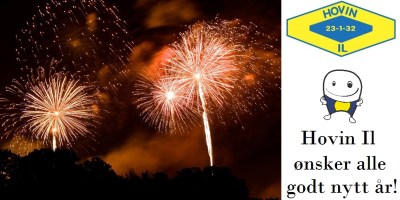 Godt Nytt år fra Hovin IL