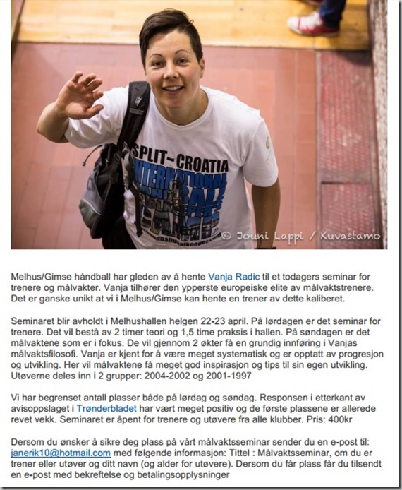 M&aring;lvaktseminar