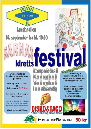 Barnas idrettsfestival 2018